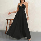 LV.GLAM® VESTIDO LARGO- ELEGANCIA LIGERA QUE REALZA TU FIGURA