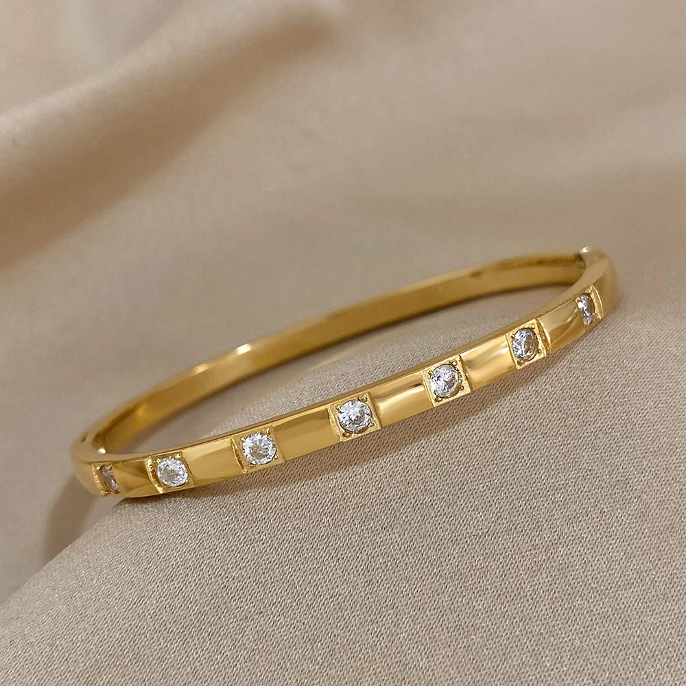 pulseras de circonita cúbica