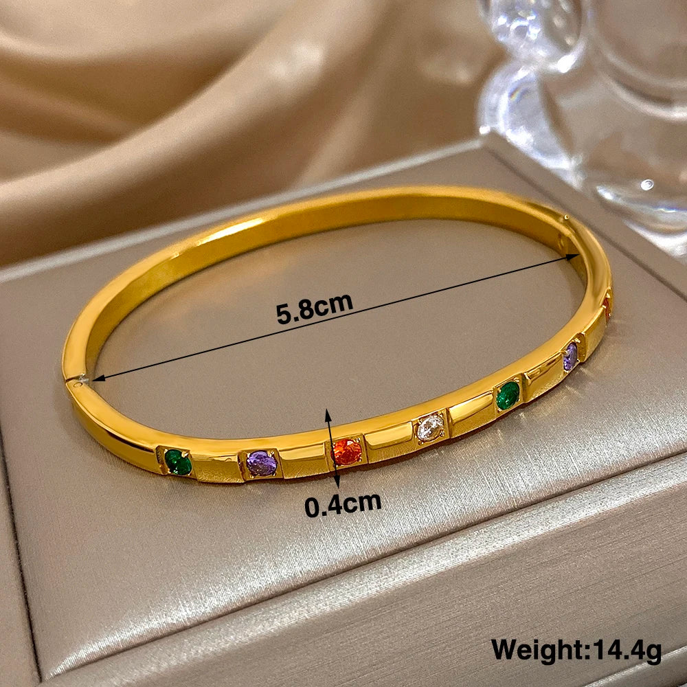 pulseras de circonita cúbica