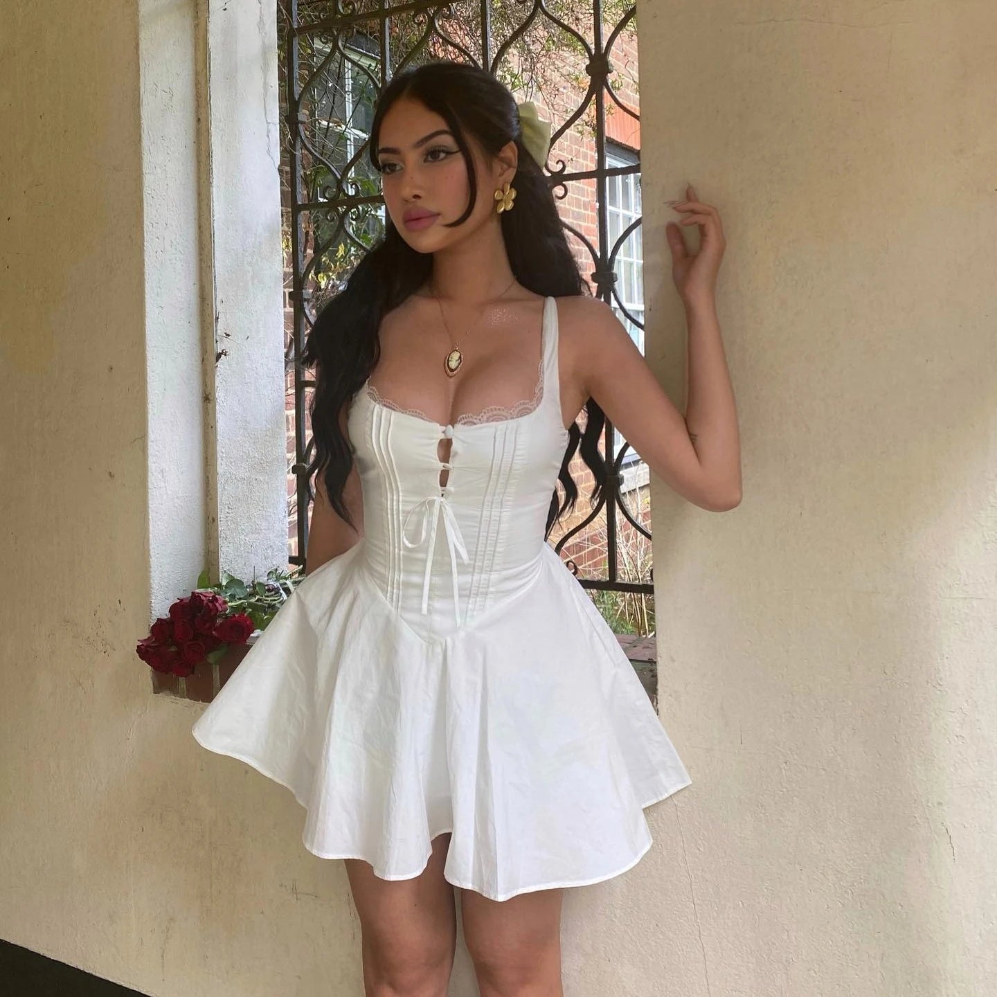 LV.GLAM® ELEGANTE VESTIDO MINI