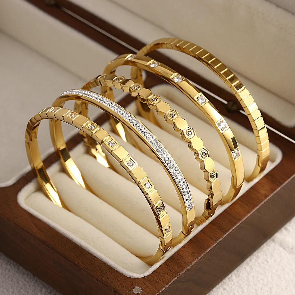 pulseras de circonita cúbica
